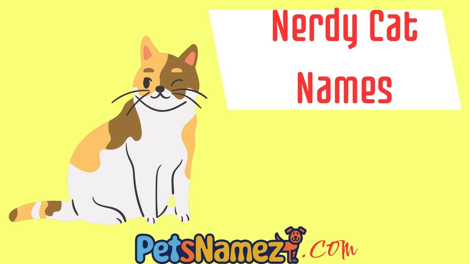 Nerdy Cat Names