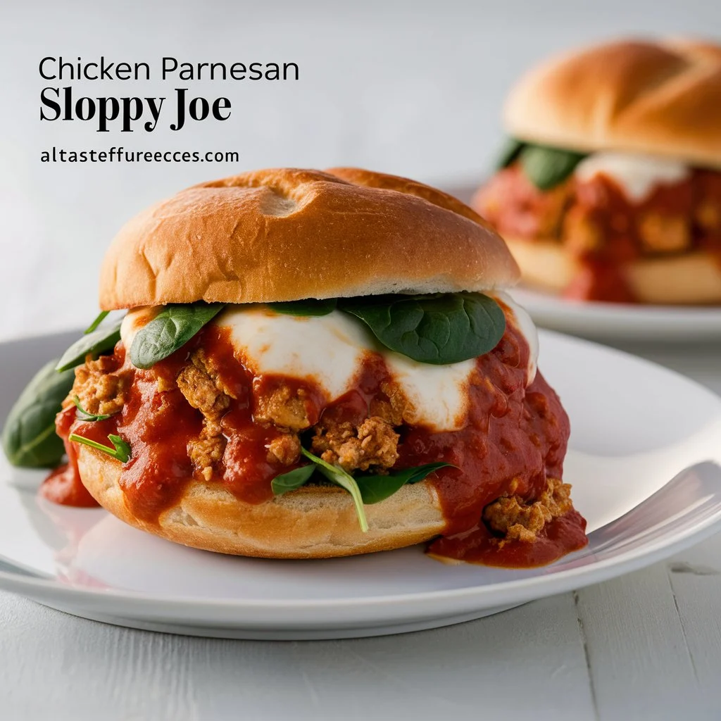 Chicken Parmesan Sloppy Joes