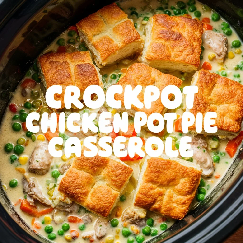 Crockpot Chicken Pot Pie