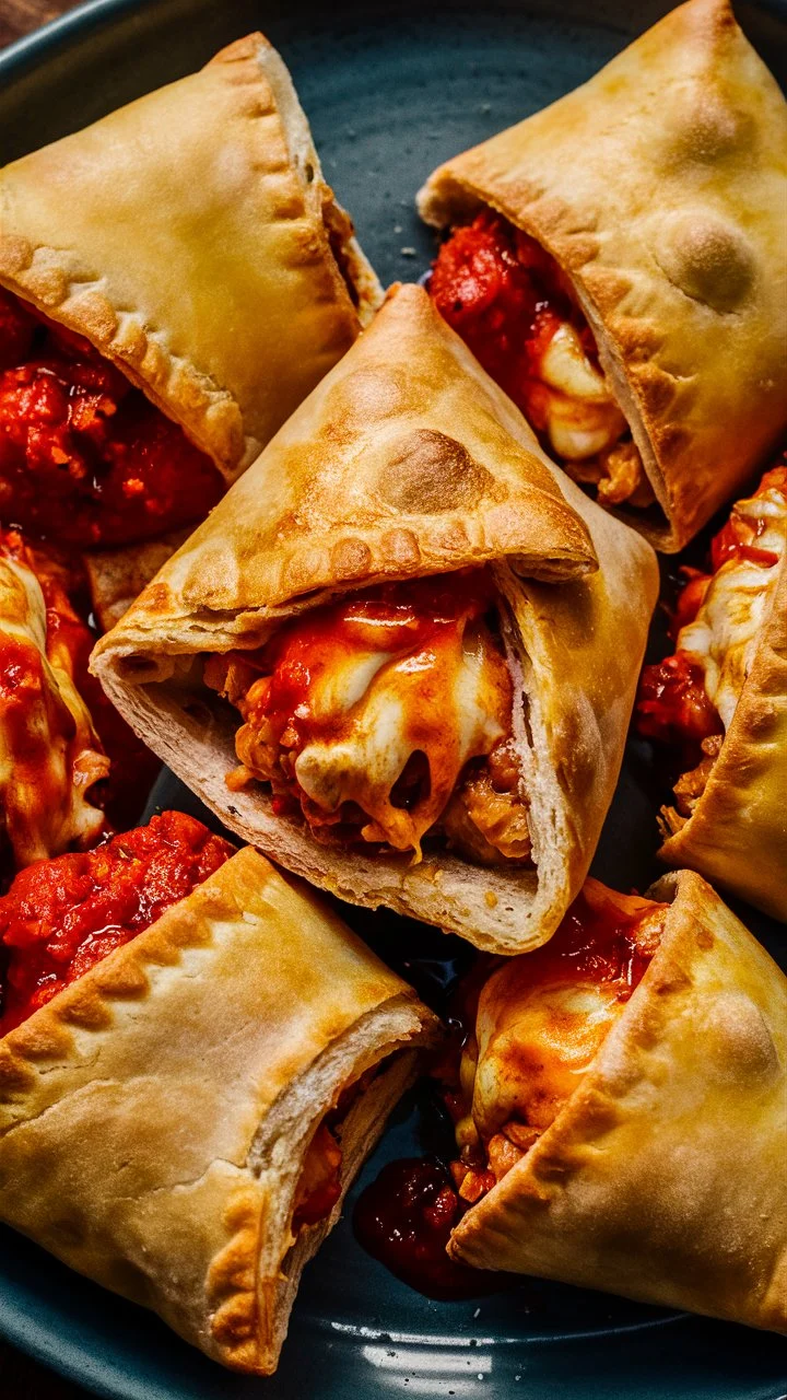 Chicken Pizza Pockets