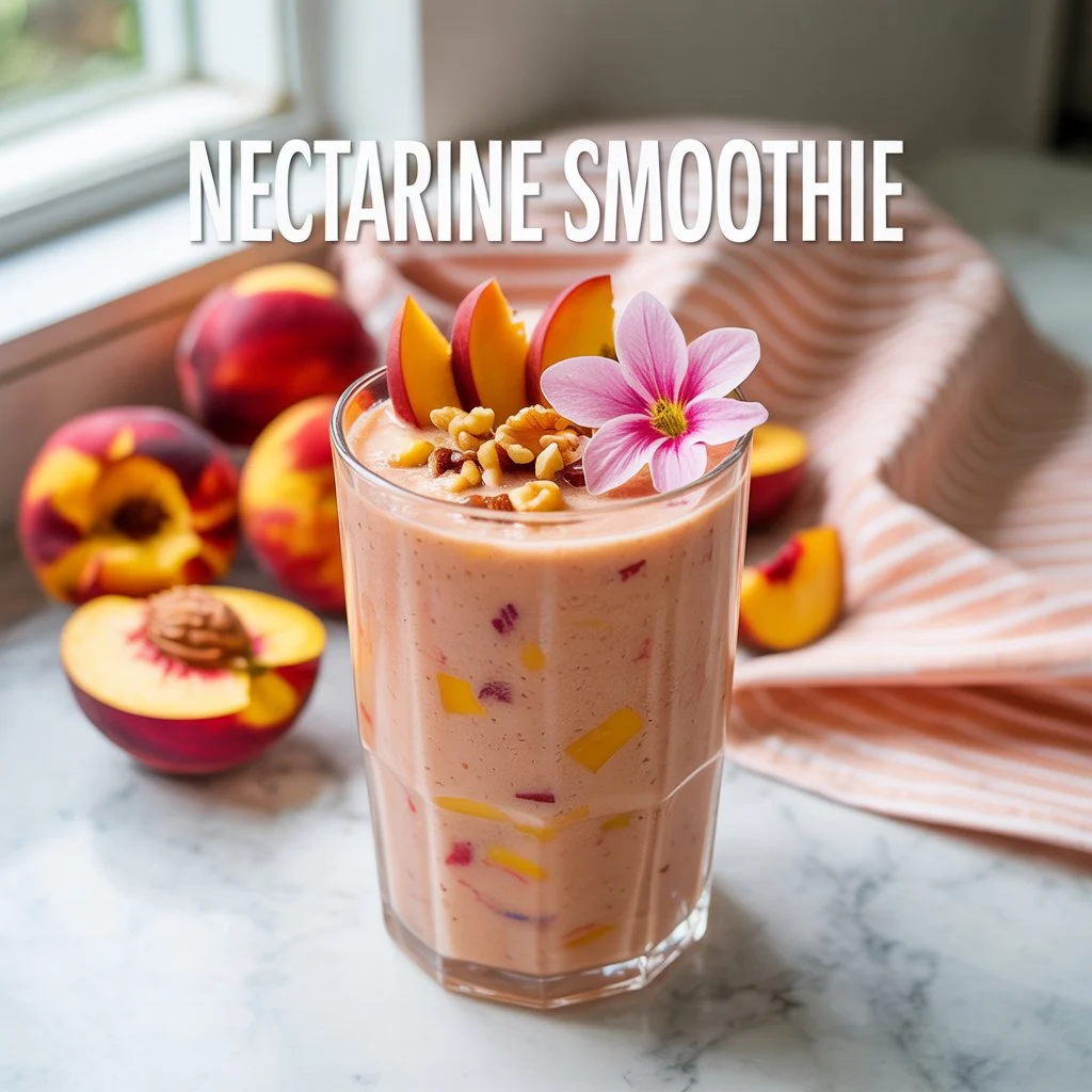 Easy Nectarine Smoothie Recipe