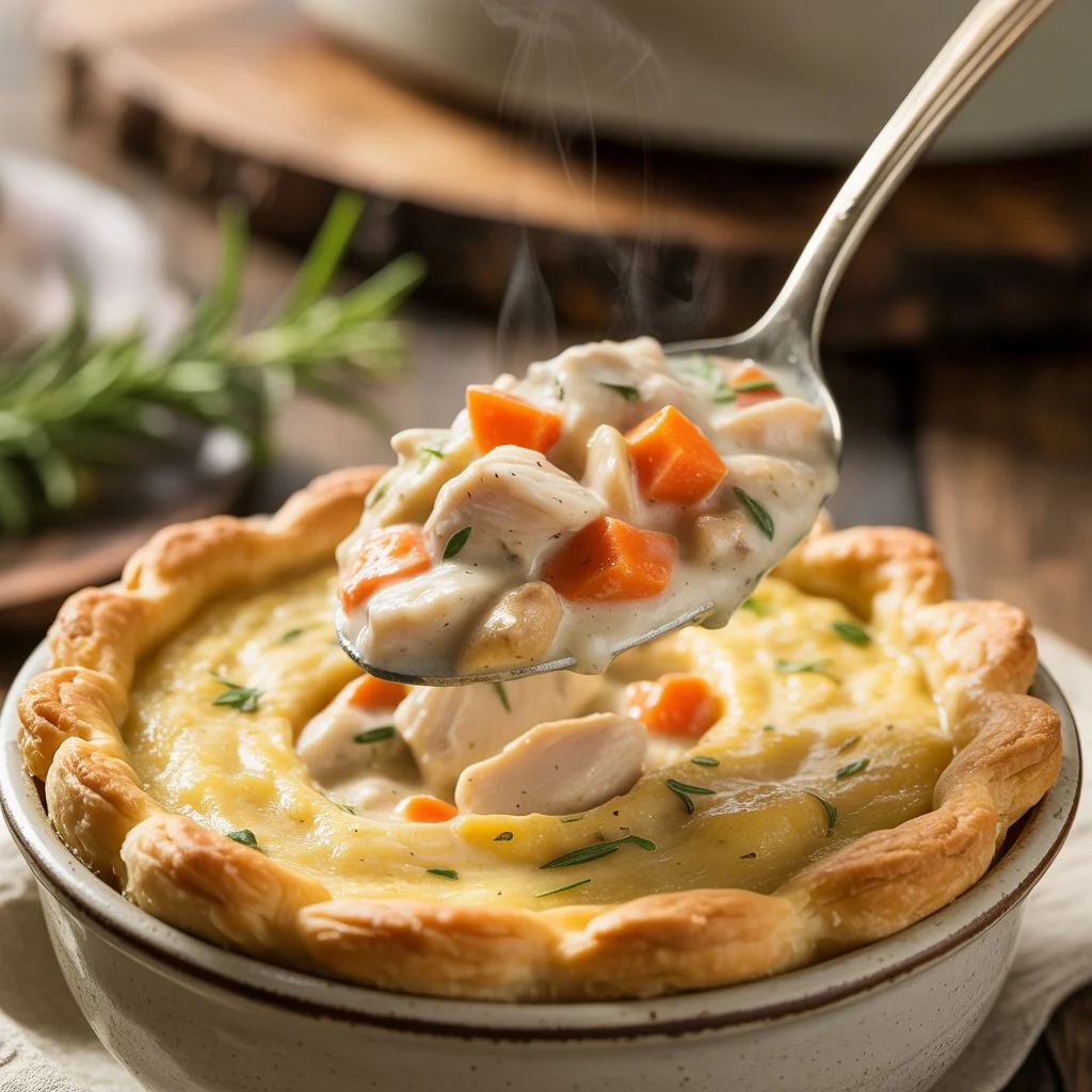 Cheddar Bay Biscuit Seafood Pot Pie