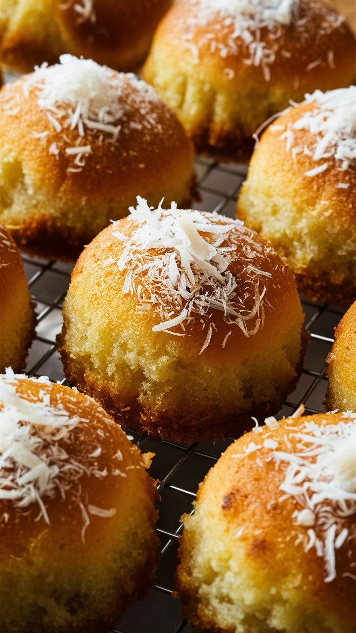 Portuguese Coconut Cakes